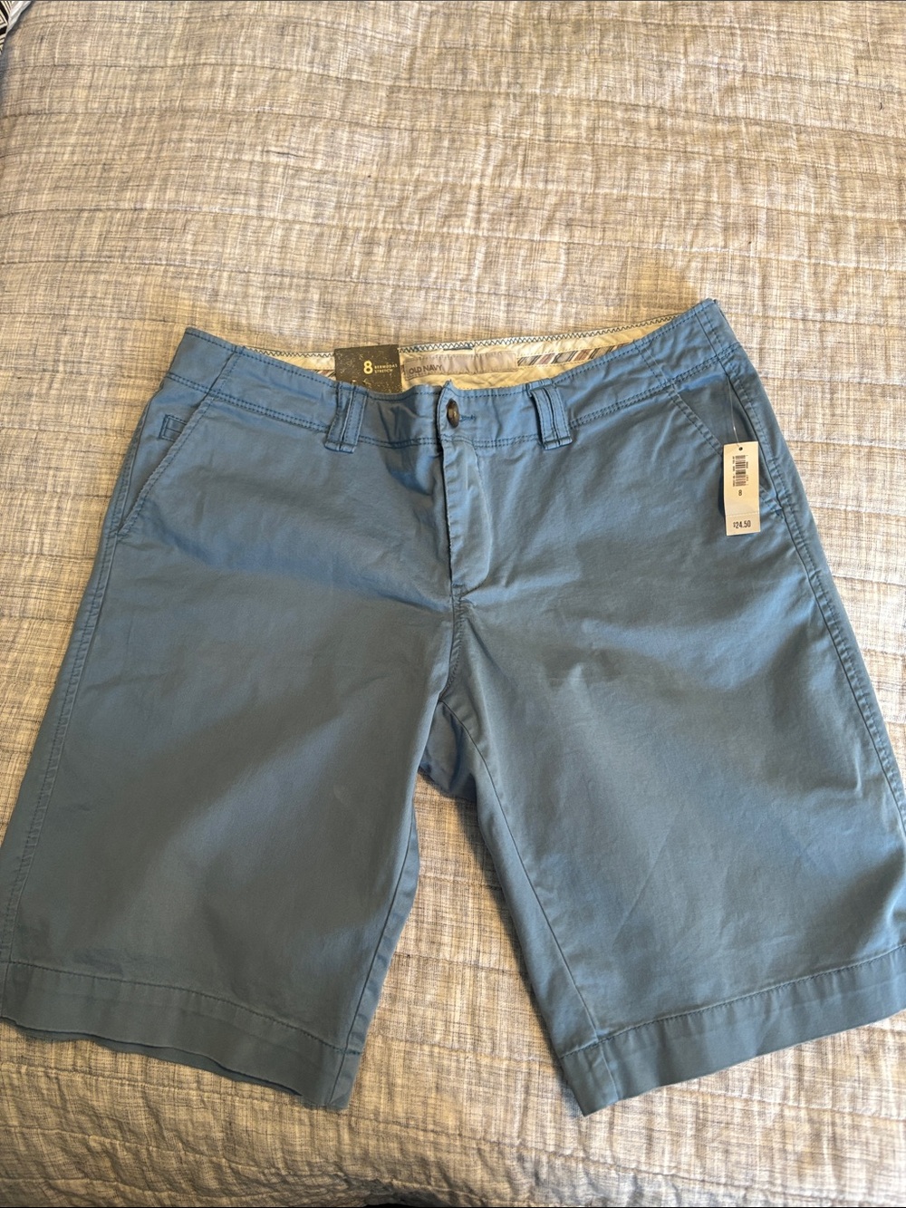 Old Navy Light Blue Women's Bermuda Shorts